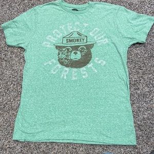 Smokey Bear Tshirt Womens Medium